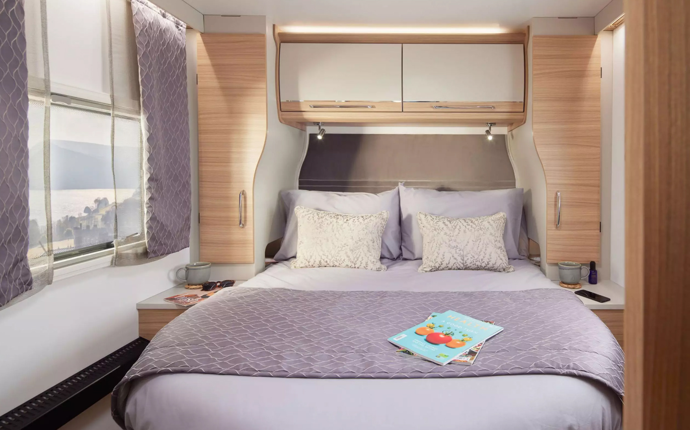 Bailey Unicorn Pamplona Caravan Review Bedroom